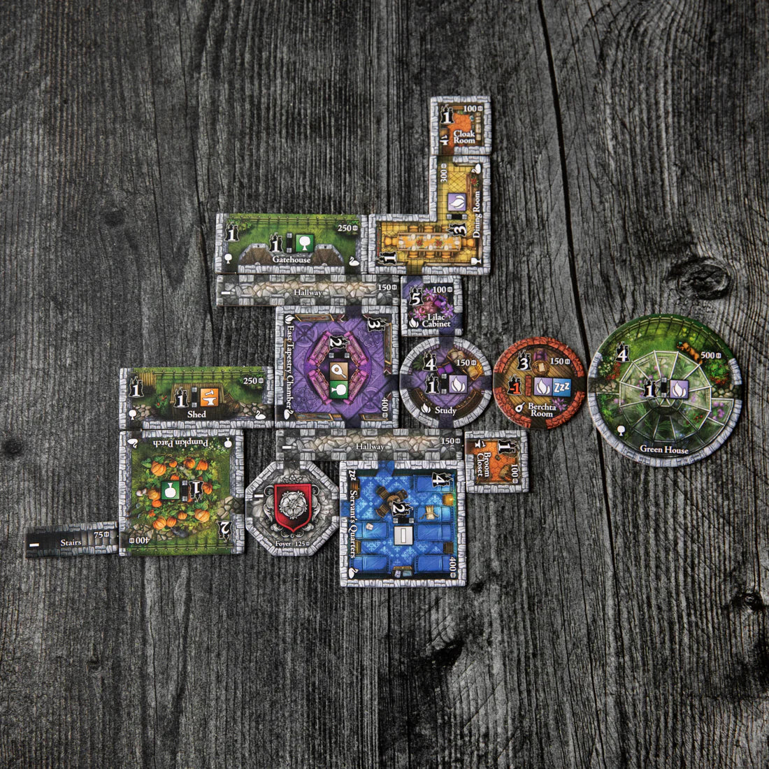 Castles of Mad King Ludwig Second Edition Board Games Bezier Games