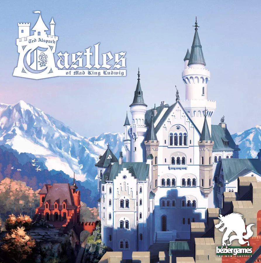 Castles of Mad King Ludwig Second Edition Board Games Bezier Games 