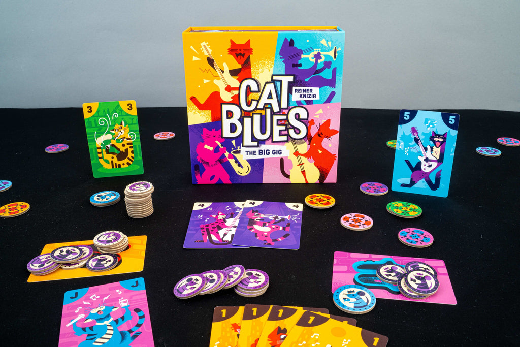 Cat Blues: The Big Gig Card Games Bitewing Games