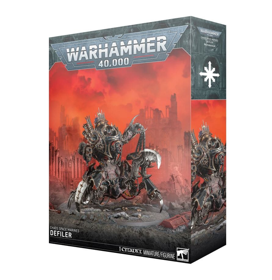 Chaos Space Marines: Defiler Miniatures Games Workshop 
