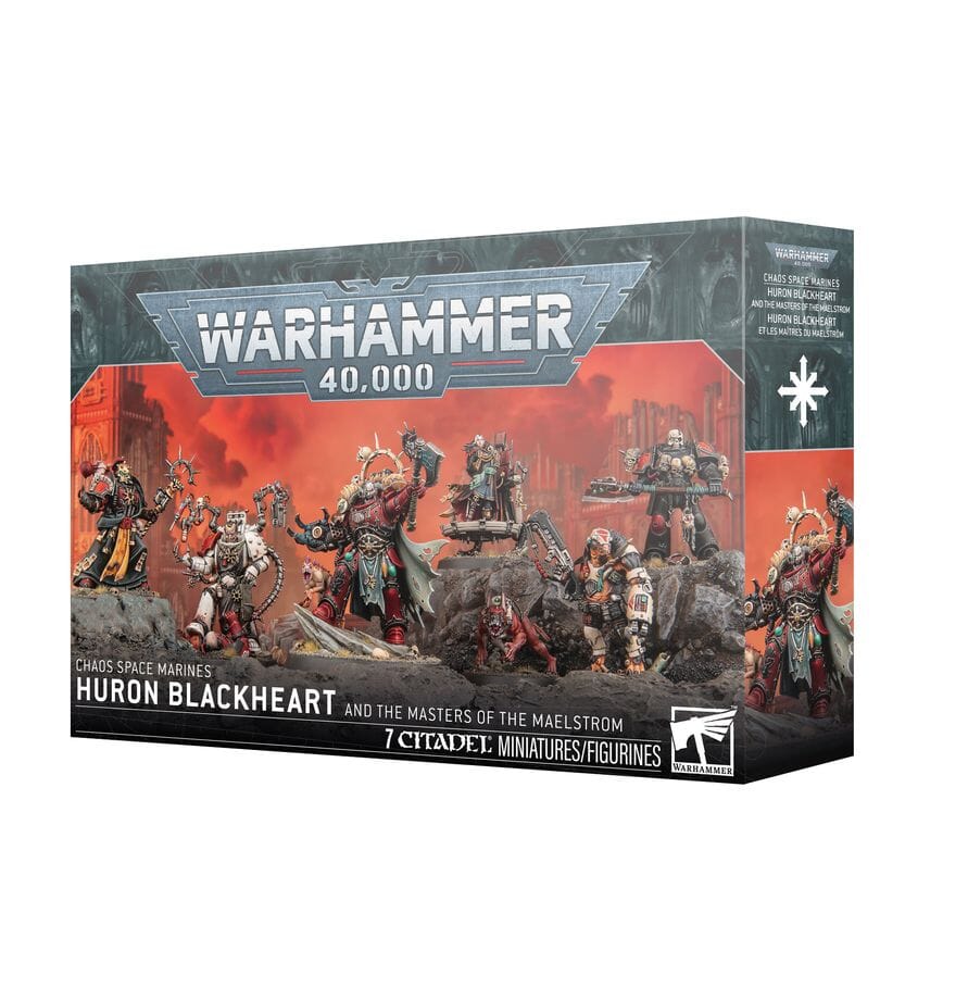 Chaos Space Marines: Huron Blackheart and the Masters of the Maelstrom Miniatures Games Workshop 