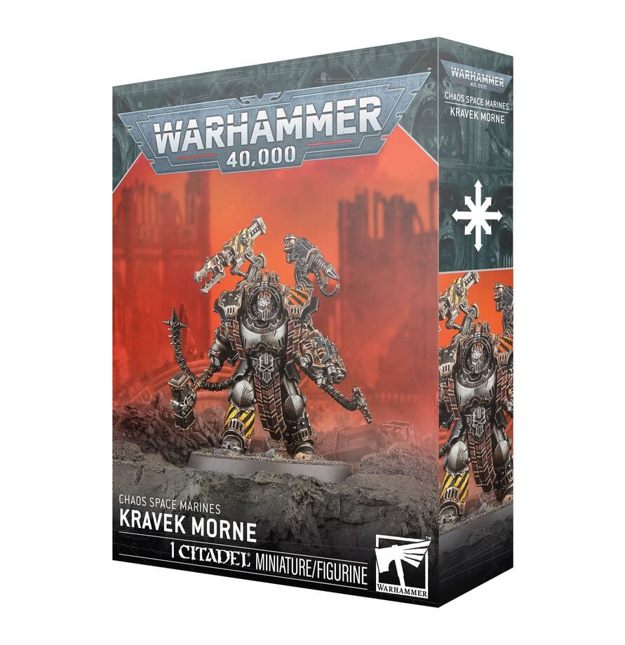 Chaos Space Marines: Kravek Morne Miniatures Games Workshop 