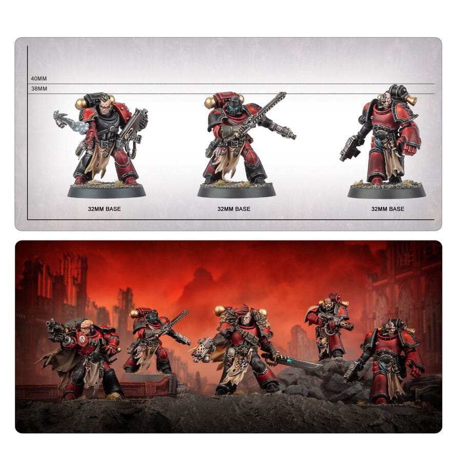 Chaos Space Marines: Red Corsairs Raiders Miniatures Games Workshop 