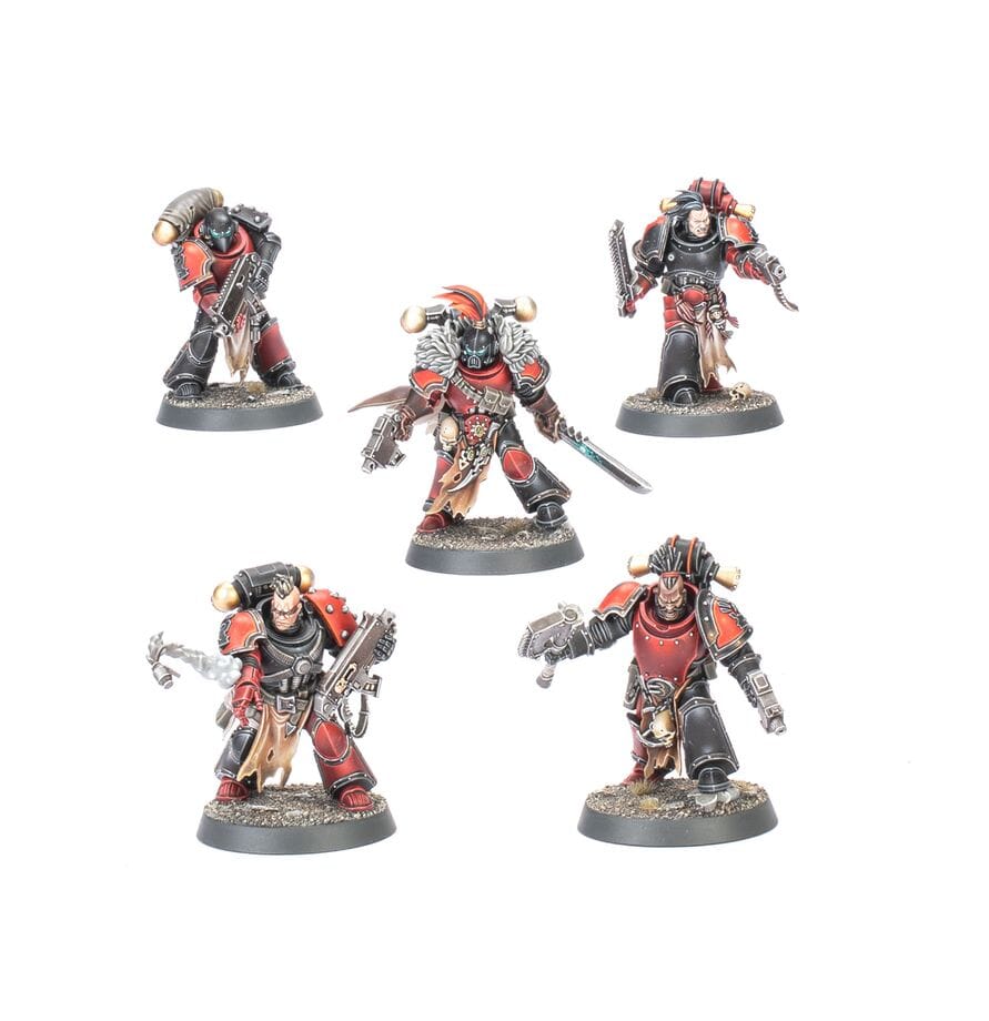 Chaos Space Marines: Red Corsairs Raiders Miniatures Games Workshop 