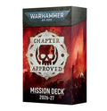 Chapter Approved 2026-27: Mission Deck Rulebook Games Workshop 