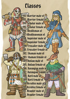 Chronica Paper Legends Issue 1 - Paper Miniatures RPG NEET Games