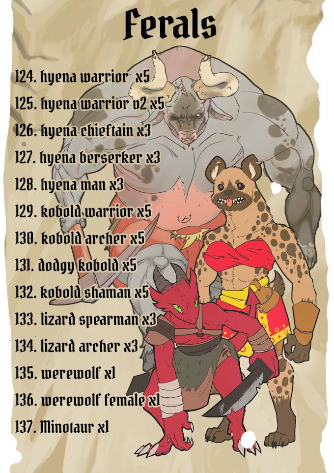 Chronica Paper Legends Issue 1 - Paper Miniatures RPG NEET Games