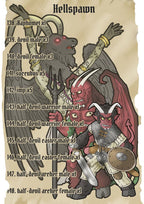 Chronica Paper Legends Issue 1 - Paper Miniatures RPG NEET Games