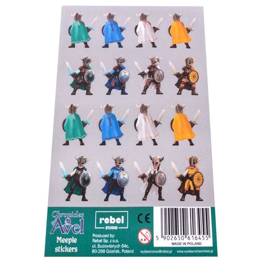 Chronicles of Avel: Meeple Stickers Promo Board Games Rebel Studio 