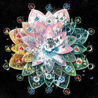 Chrysanthemum - drafting and tile laying board game Board Games Chrysanthemum Productions