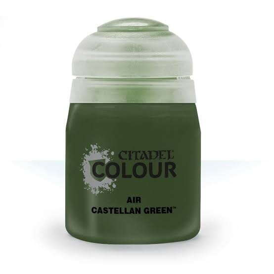 Citadel Air Paint 24ml: Castellan Green Games Workshop