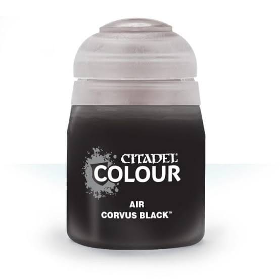 Citadel Air Paint 24ml: Corvus Black Games Workshop