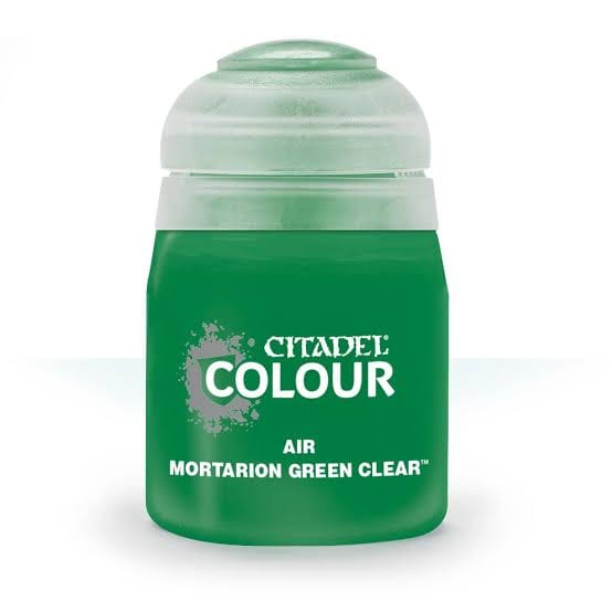 Citadel Air Paint 24ml: Mortarion Green Clear Games Workshop