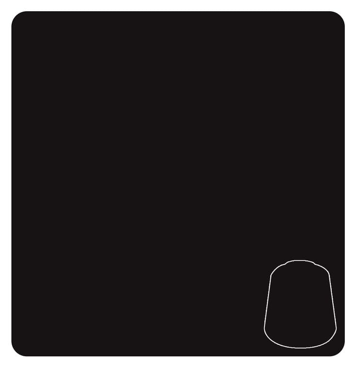 Citadel Base Paint 12ml: Corvus Black Paint Games Workshop 