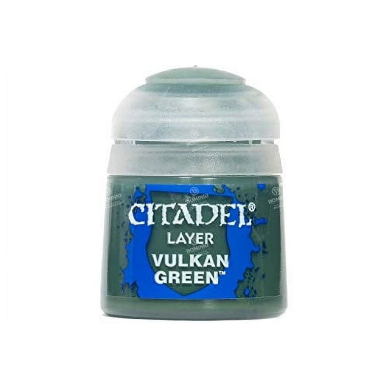 Citadel Layer Paint 12ml: Vulkan Green Paint Games Workshop