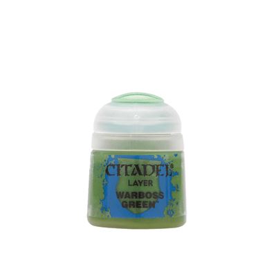 Citadel Layer Paint 12ml: Warboss Green Paint Games Workshop