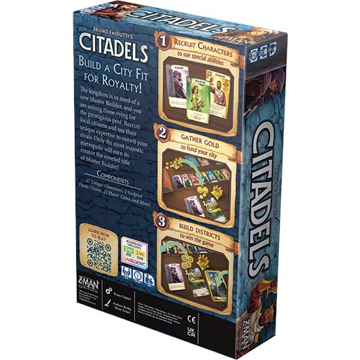 Citadels Card Games ZMAN