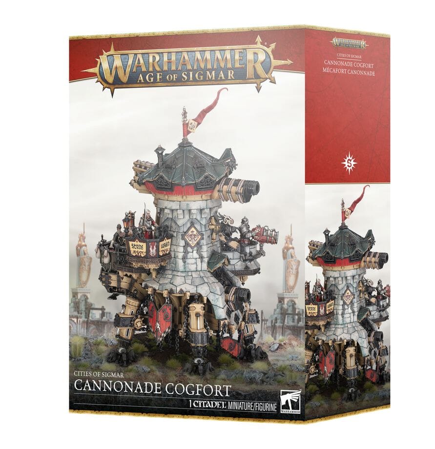 Cities of Sigmar: Cannonade Cogfort Miniatures Games Workshop 