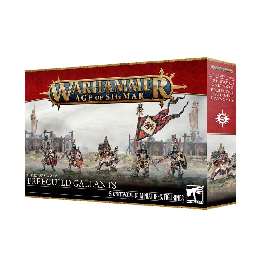 Cities of Sigmar: Freeguild Gallants Miniatures Games Workshop 