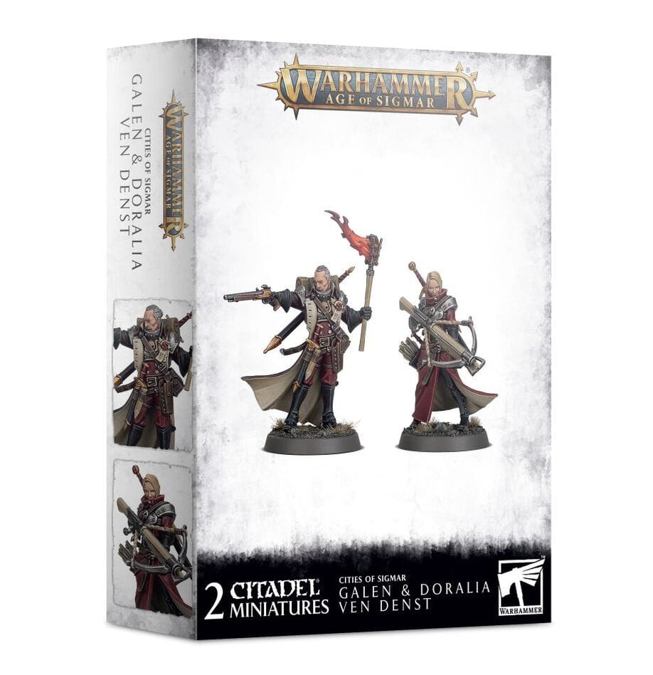 Cities of Sigmar: Galen & Doralia Ven Denst Miniatures Games Workshop