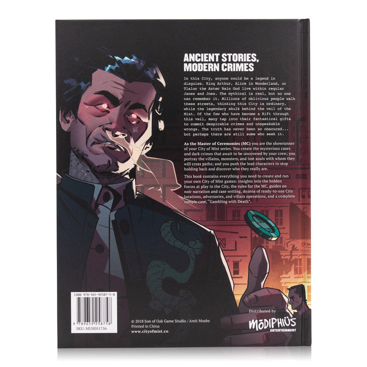 City of Mist Master of Ceremonies Toolkit RPG Son of Oak