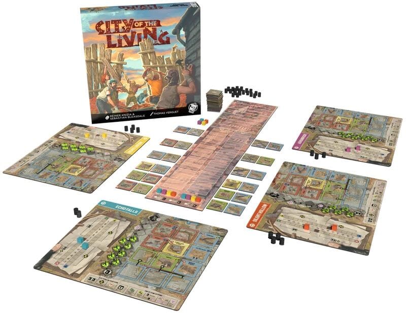 City of The Living Board Games Trick or Treat Studios