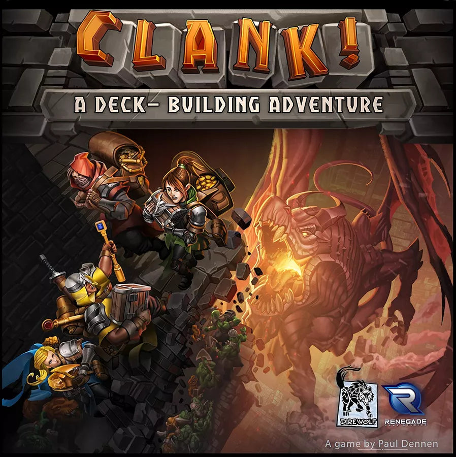 Clank!: A Deck-Building Adventure Board Games Dire Wolf Games