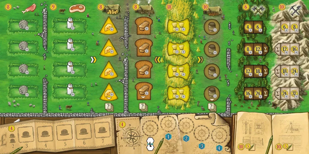 Clans of Caledonia Board Games Karma Games 