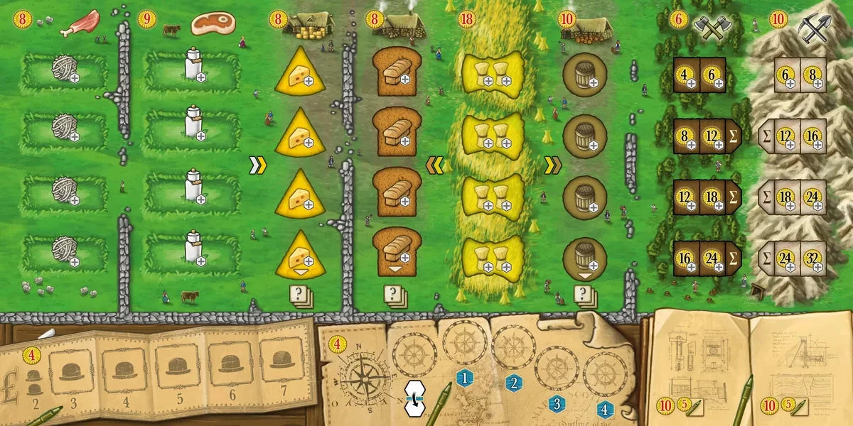Clans of Caledonia Board Games Karma Games 