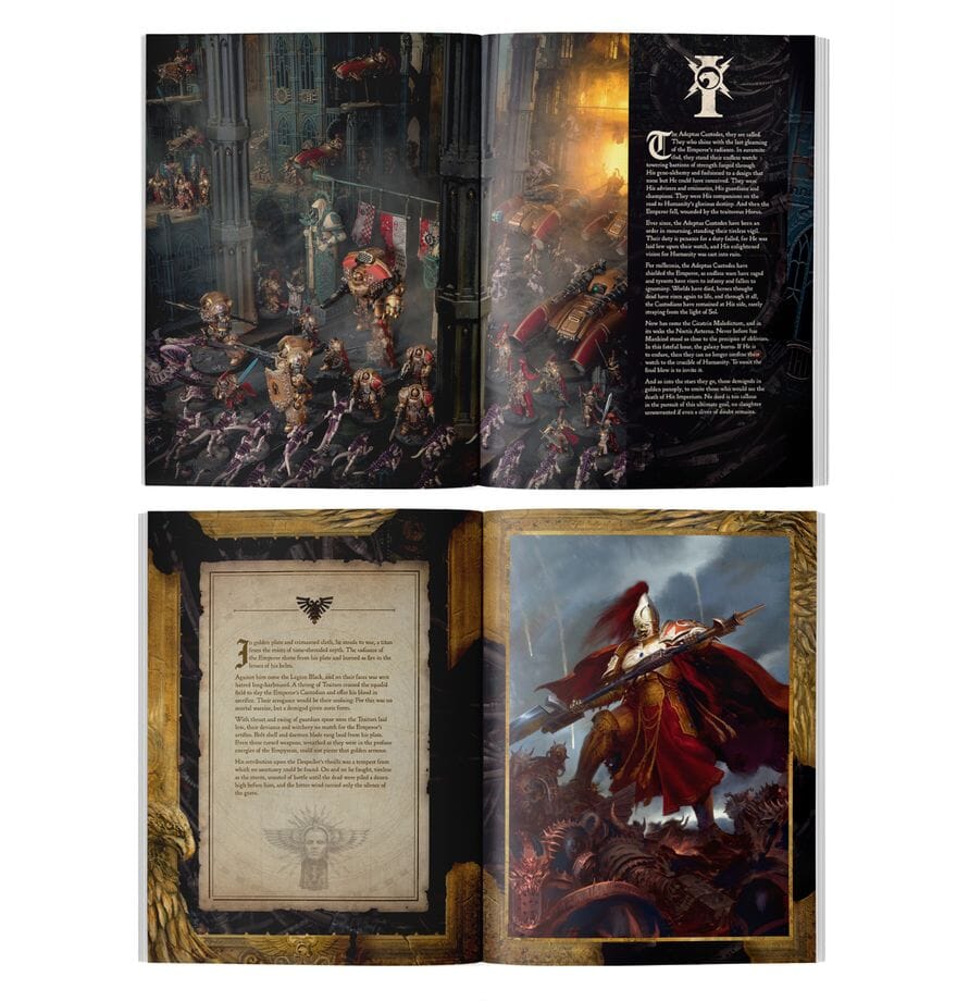 Codex: Adeptus Custodes (11th Edition) Rulebook Games Workshop 