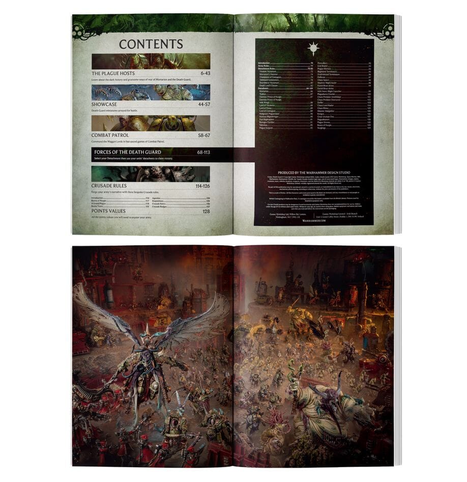 Codex: Death Guard (10th Edition) Rulebook Games Workshop