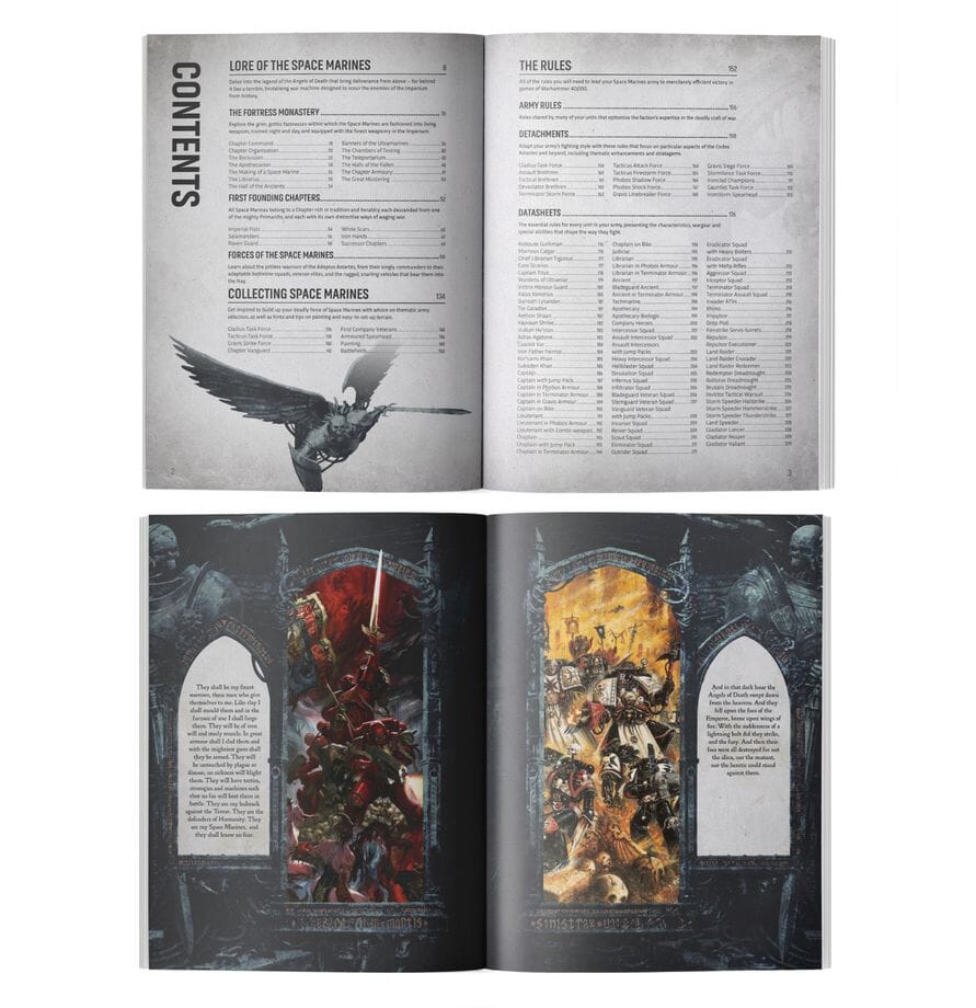 Codex: Space Marines (11th Edition) Rulebook Games Workshop 
