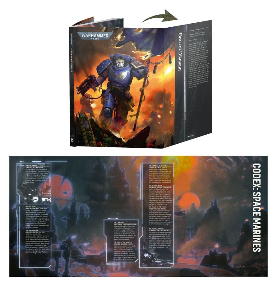 Codex: Space Marines (11th Edition) Rulebook Games Workshop 