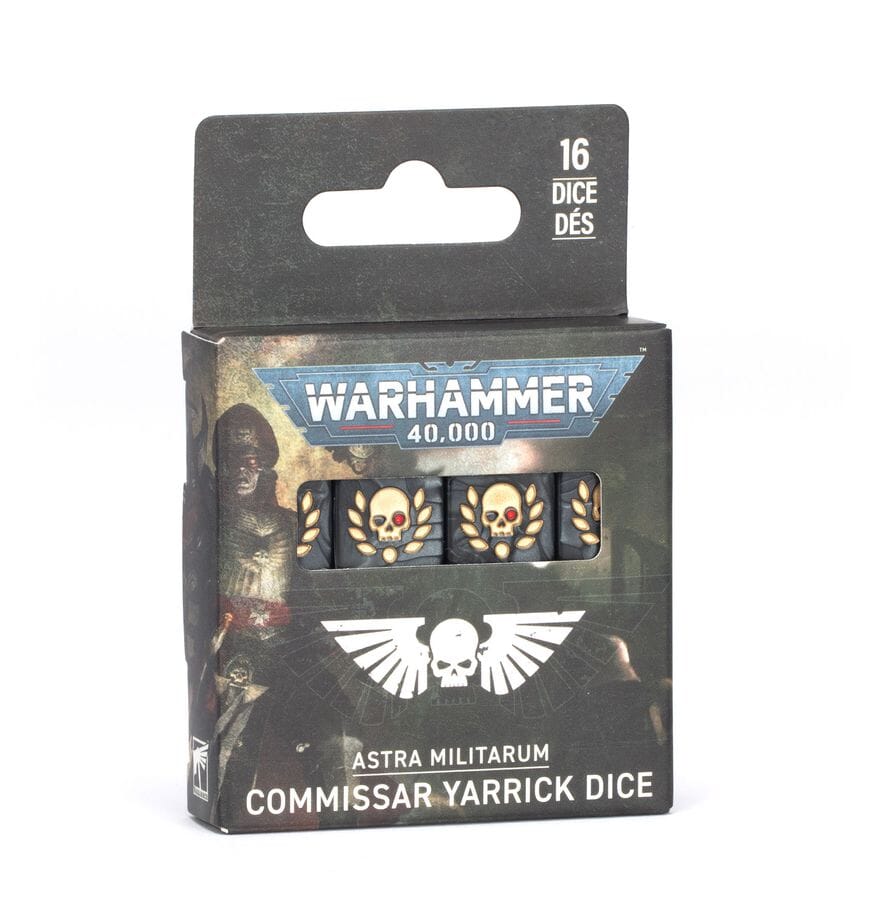 Commissar Yarrick Dice (2026) Dice Sets & Games Games Workshop 
