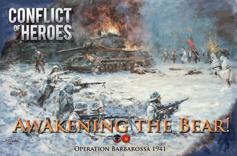 Conflict of Heroes: Awakening the Bear! – Operation Barbarossa 1941 (Second Edition) Board Games ACADEMY GAMES