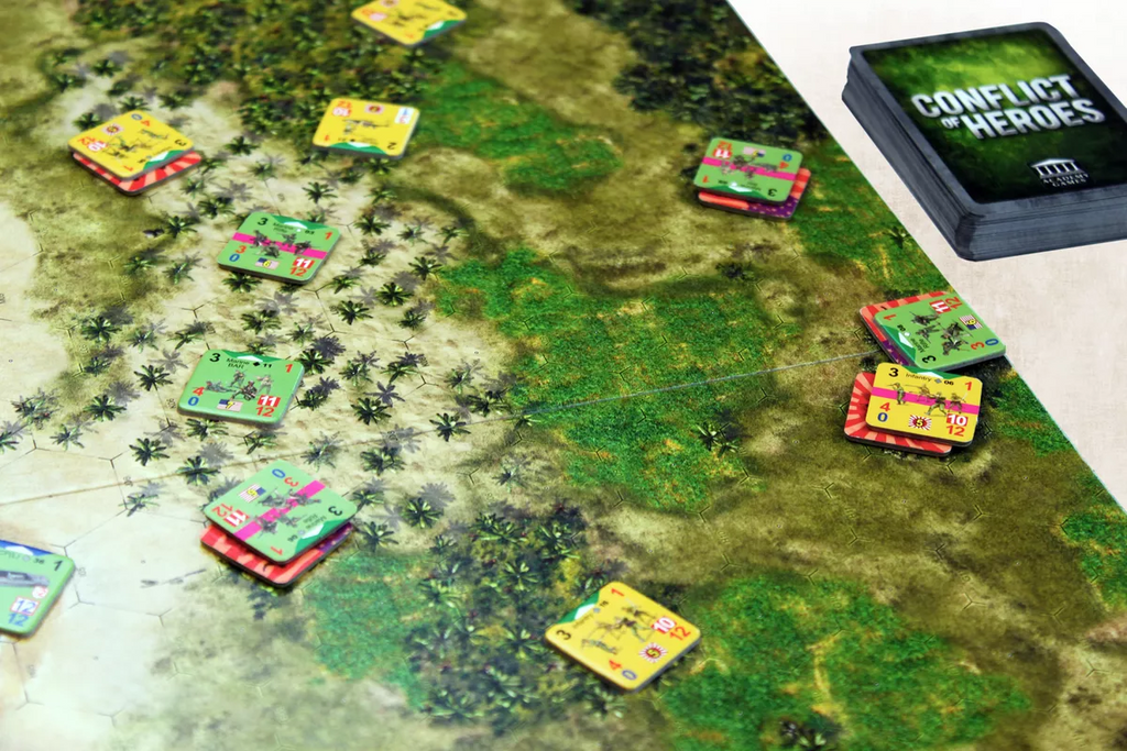 Conflict of Heroes: Guadalcanal – The Pacific 1942 Board Games ACADEMY GAMES