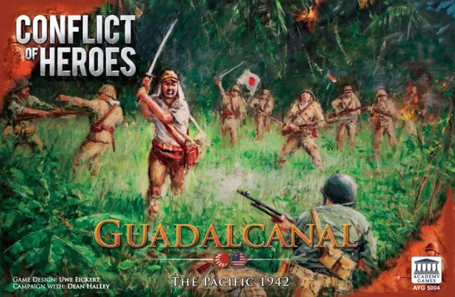 Conflict of Heroes: Guadalcanal – The Pacific 1942 Board Games ACADEMY GAMES