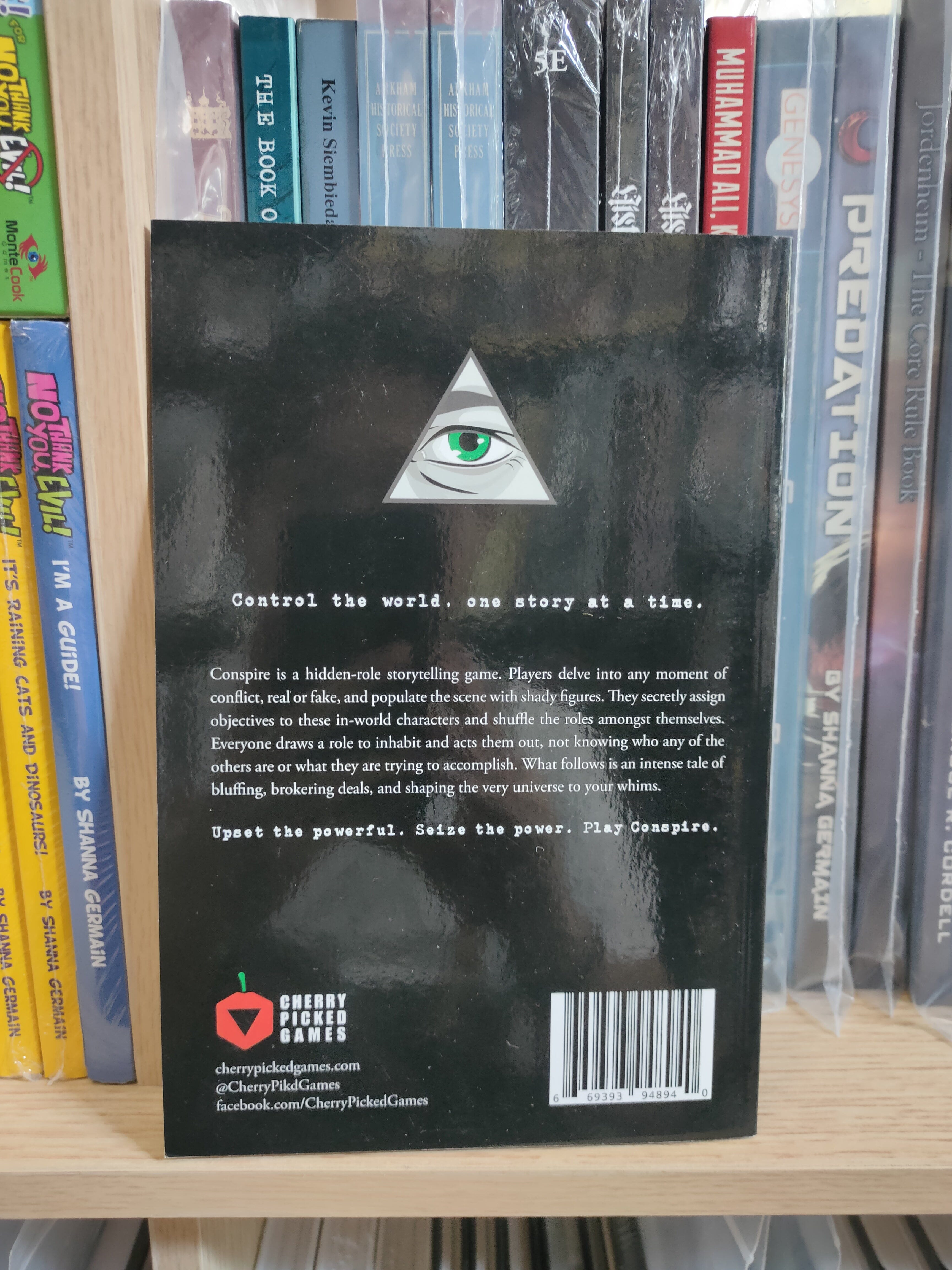 Conspire Board Game HIT POINT