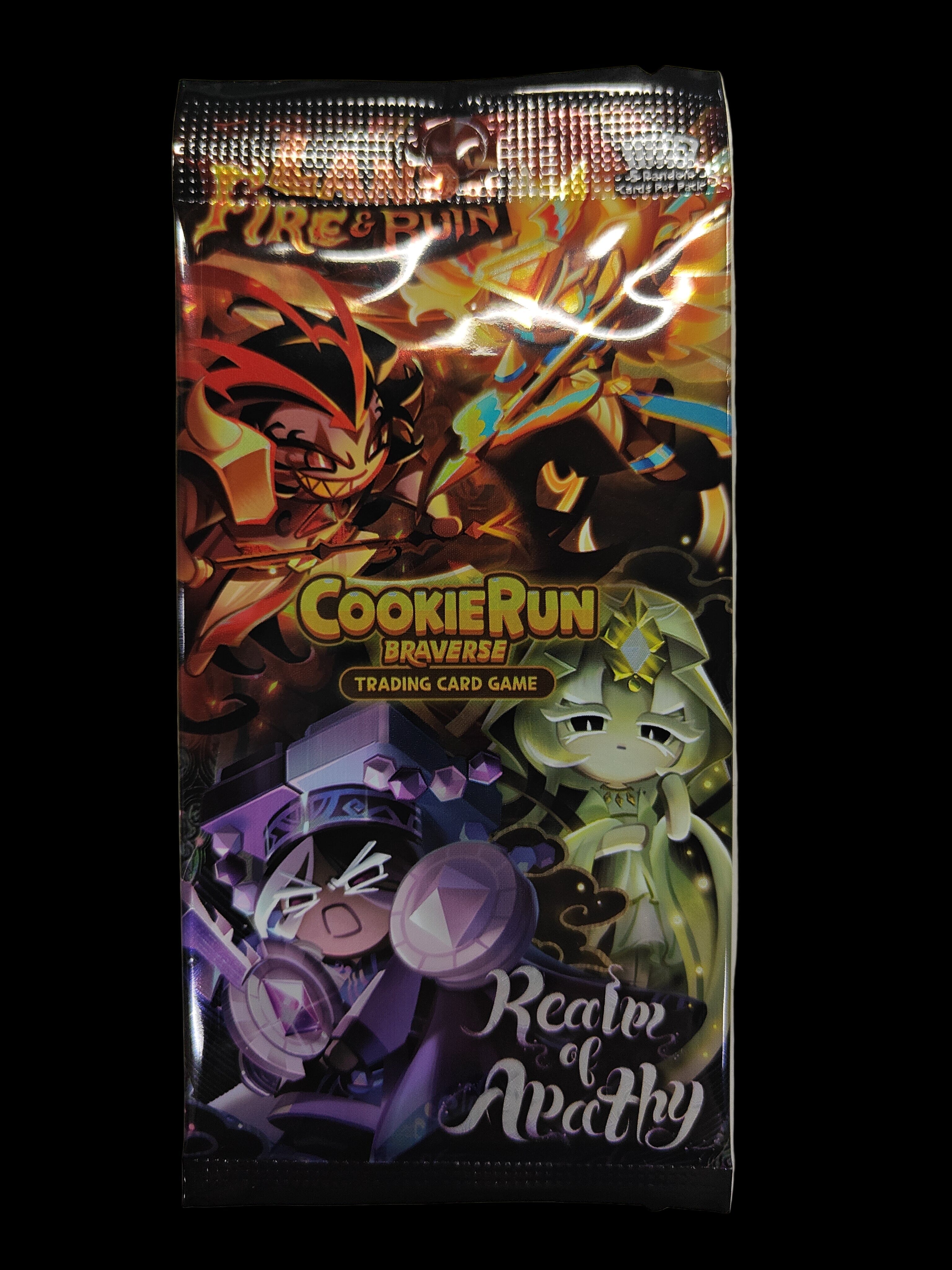 Cookie Run TCG: Realm of Apathy & Land of Fire & Ruin - Booster Pack CCG Devsisters 