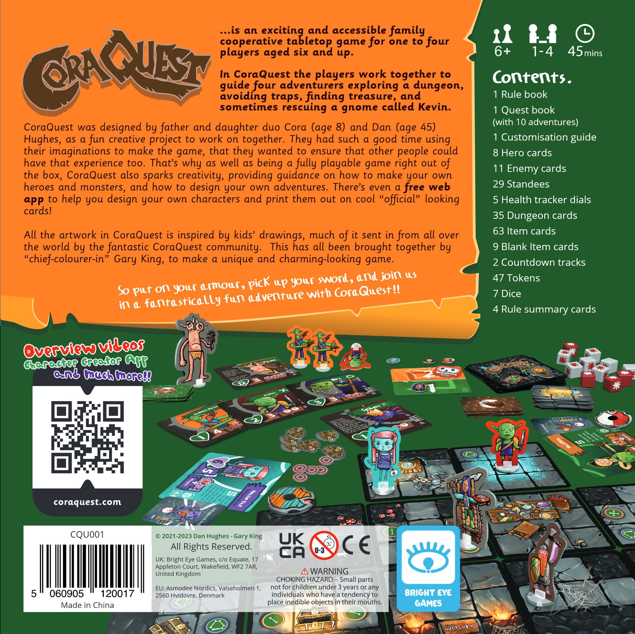 CoraQuest Board Games Bright Eye Games 