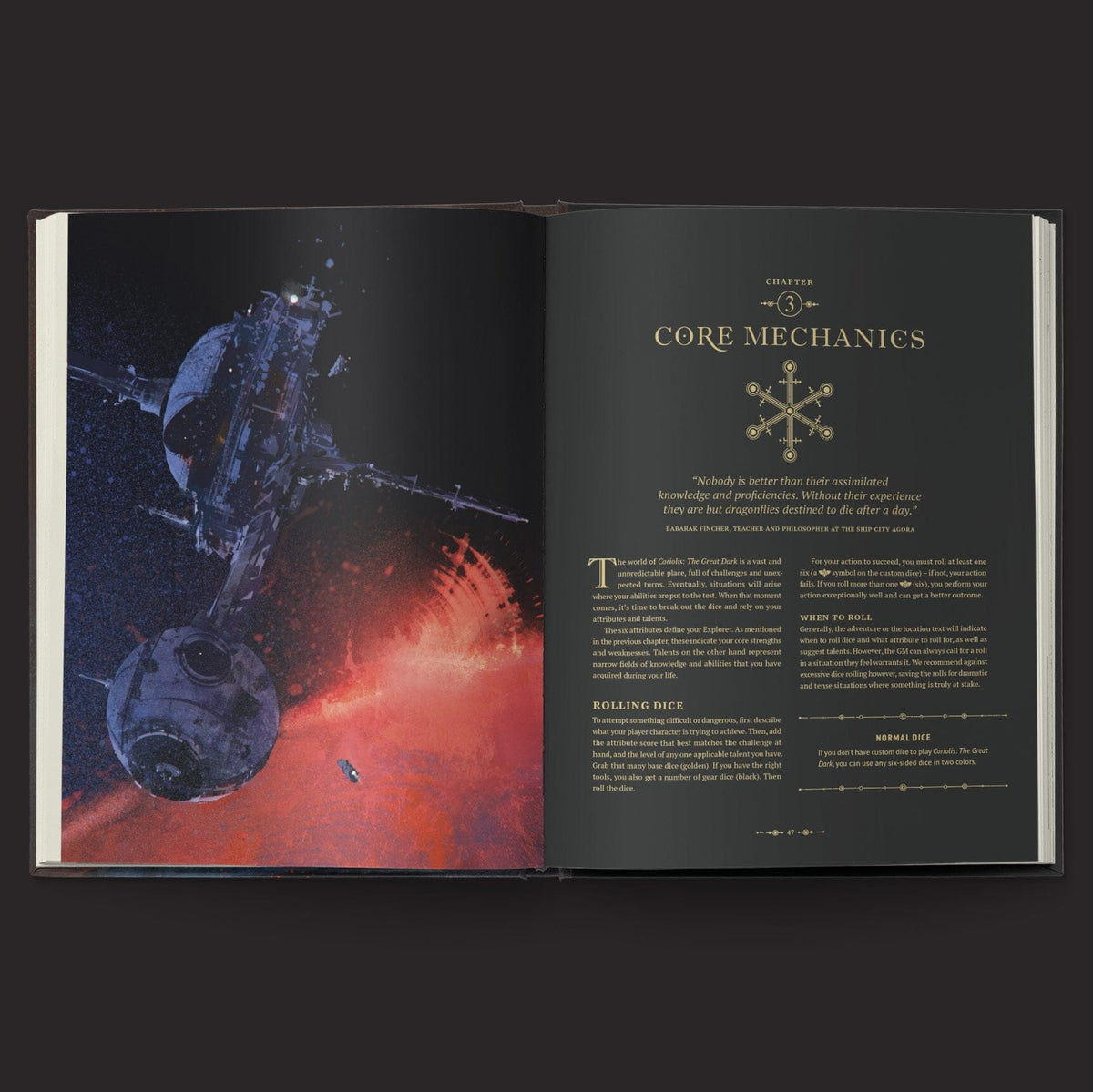 Coriolis: The Great Dark - Core Rulebook RPG Free League Publishing 