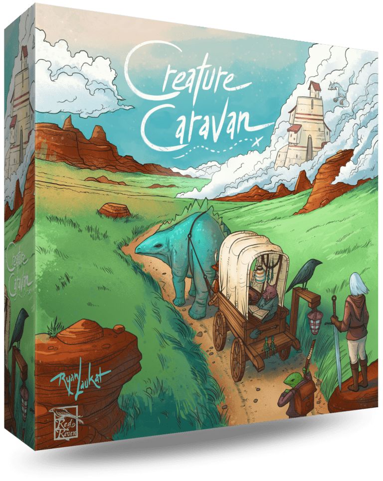 Creature Caravan - worker placement board game Board Games Red Raven Games