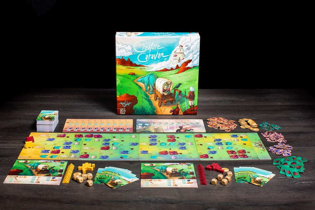 Creature Caravan - worker placement board game Board Games Red Raven Games