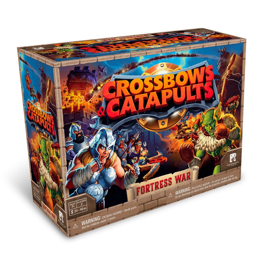 Crossbows & Catapults Fortress War Board Games Renegade Games Studios