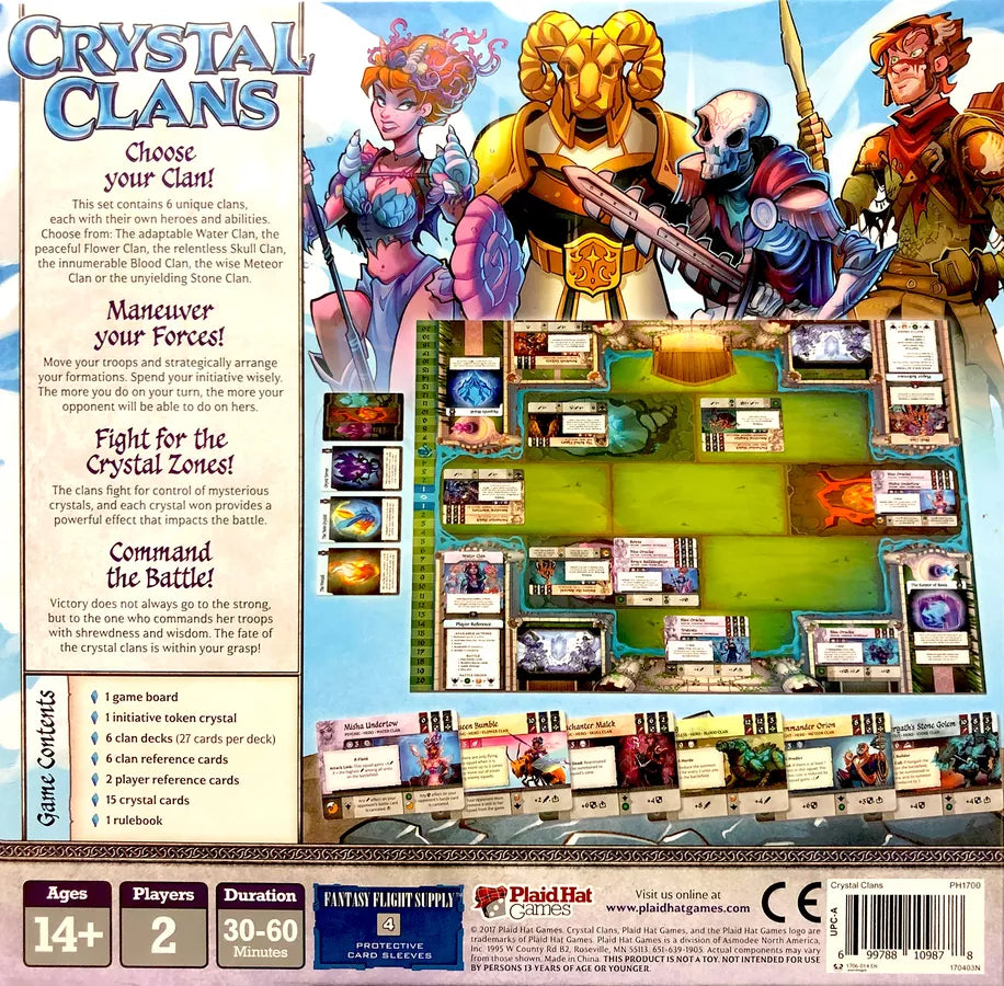 Crystal Clans (Core Set) Card Games Plaid Hat