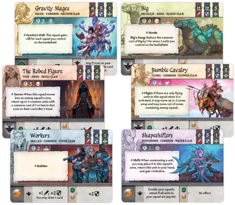 Crystal Clans (Core Set) Card Games Plaid Hat