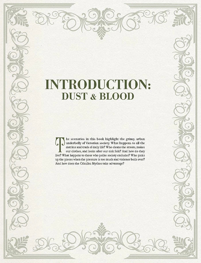 Cthulhu by Gaslight: Dust and Blood RPG Chaosium 
