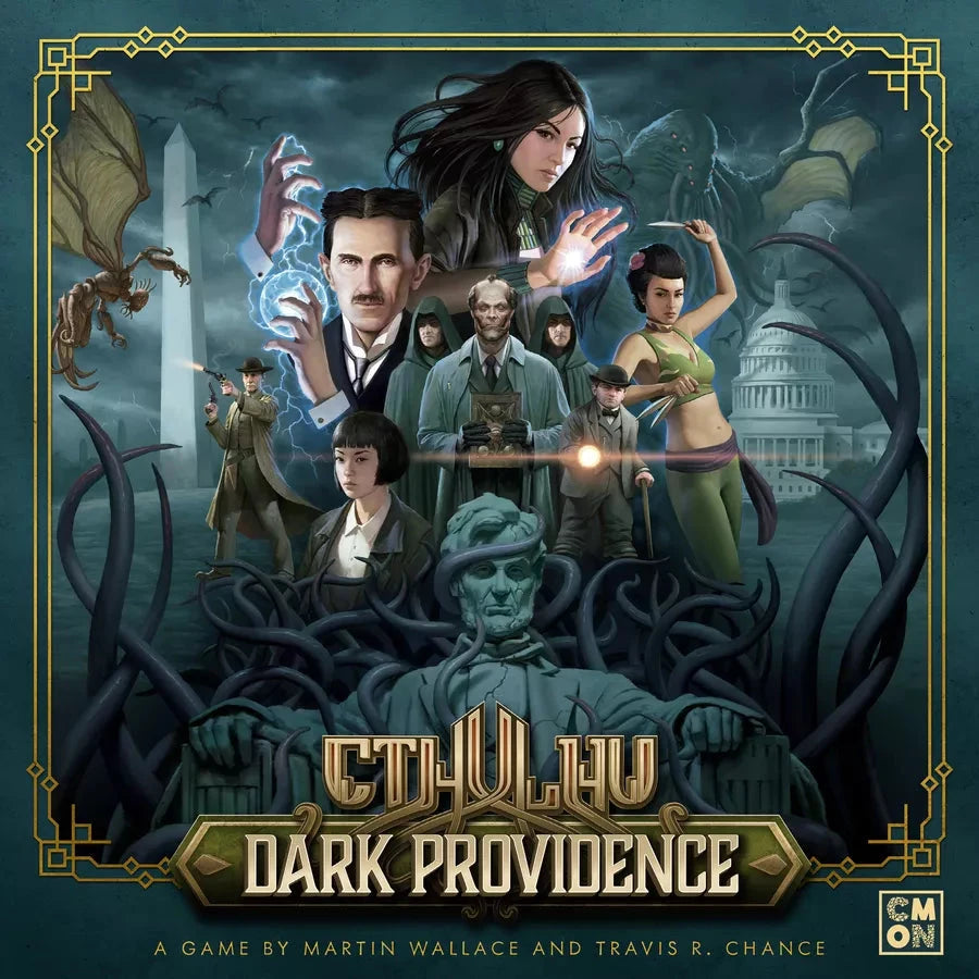 Cthulhu: Dark Providence + Investigators Board Games CMON 