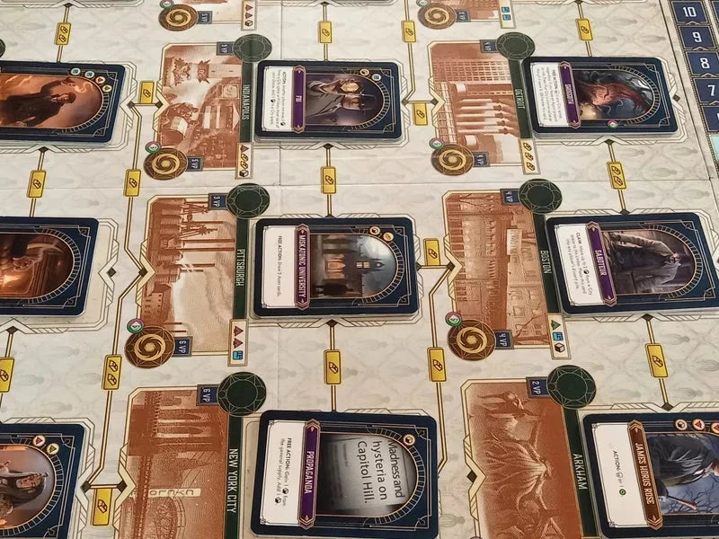 Cthulhu: Dark Providence + Investigators Board Games CMON 