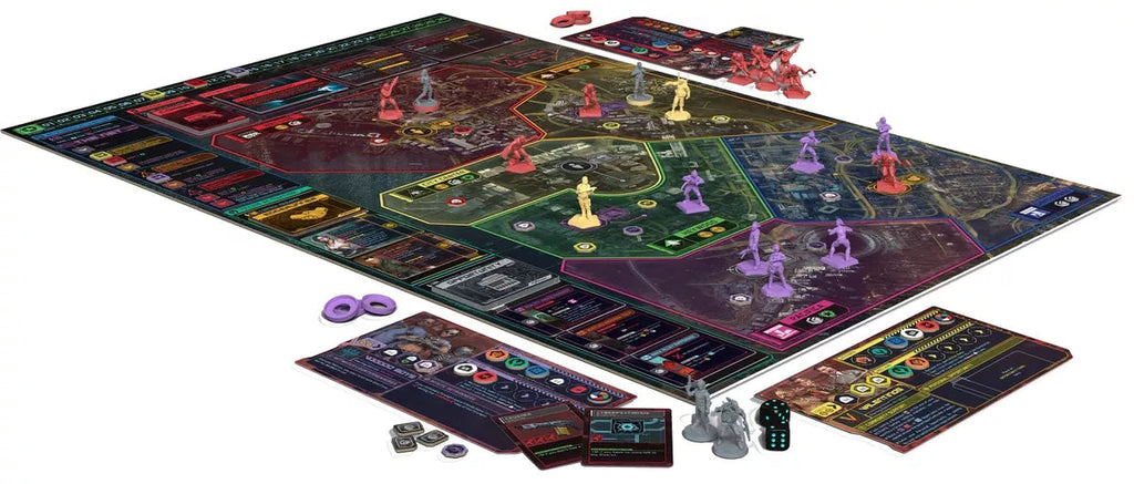 Cyberpunk 2077: Gangs of Night City Board Games CMON